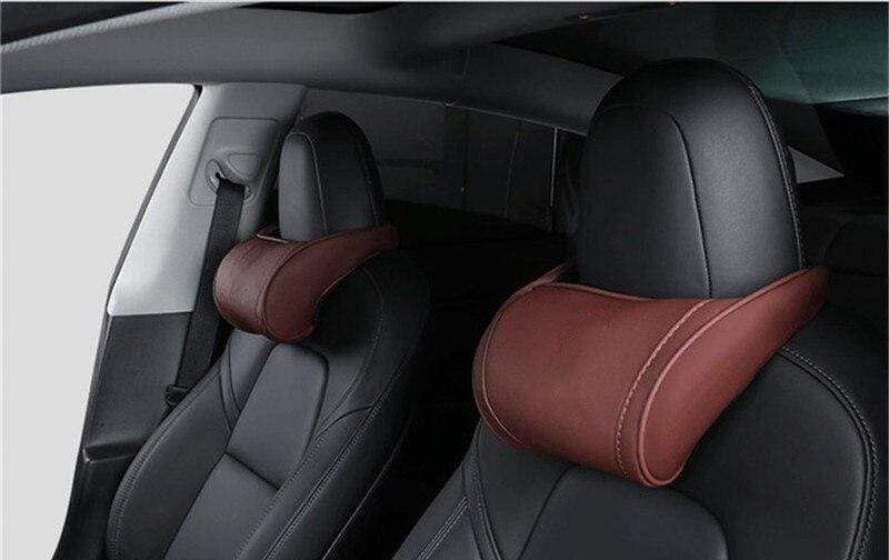 For Tesla Model 3 Y X Neck Pillow Headrest Pillow Seat Neck Rest