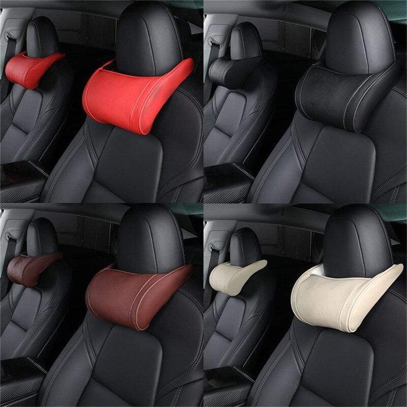 2PCs Neck Support Pillows / Cushions for All Tesla Cars - PimpMyEV