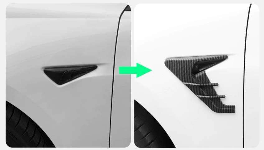 Aero Sidemarker Covers for Model Y (8 Colors) 2020-2021 - PimpMyEV