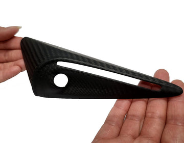 Genuine Carbon Fiber Side Marker Camera Covers for Model S PLAID (Matte) 2021-2023 - PimpMyEV