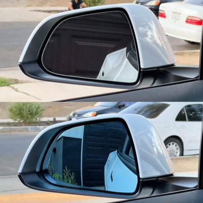 2Pcs Convex Wide Angle Side Mirror Replacement Glass For Tesla Model Y 2020-2022 - PimpMyEV