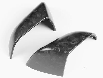 2Pcs Genuine Forged Carbon Fiber Side Mirror Covers for Model 3 (2 Options) - PimpMyEV