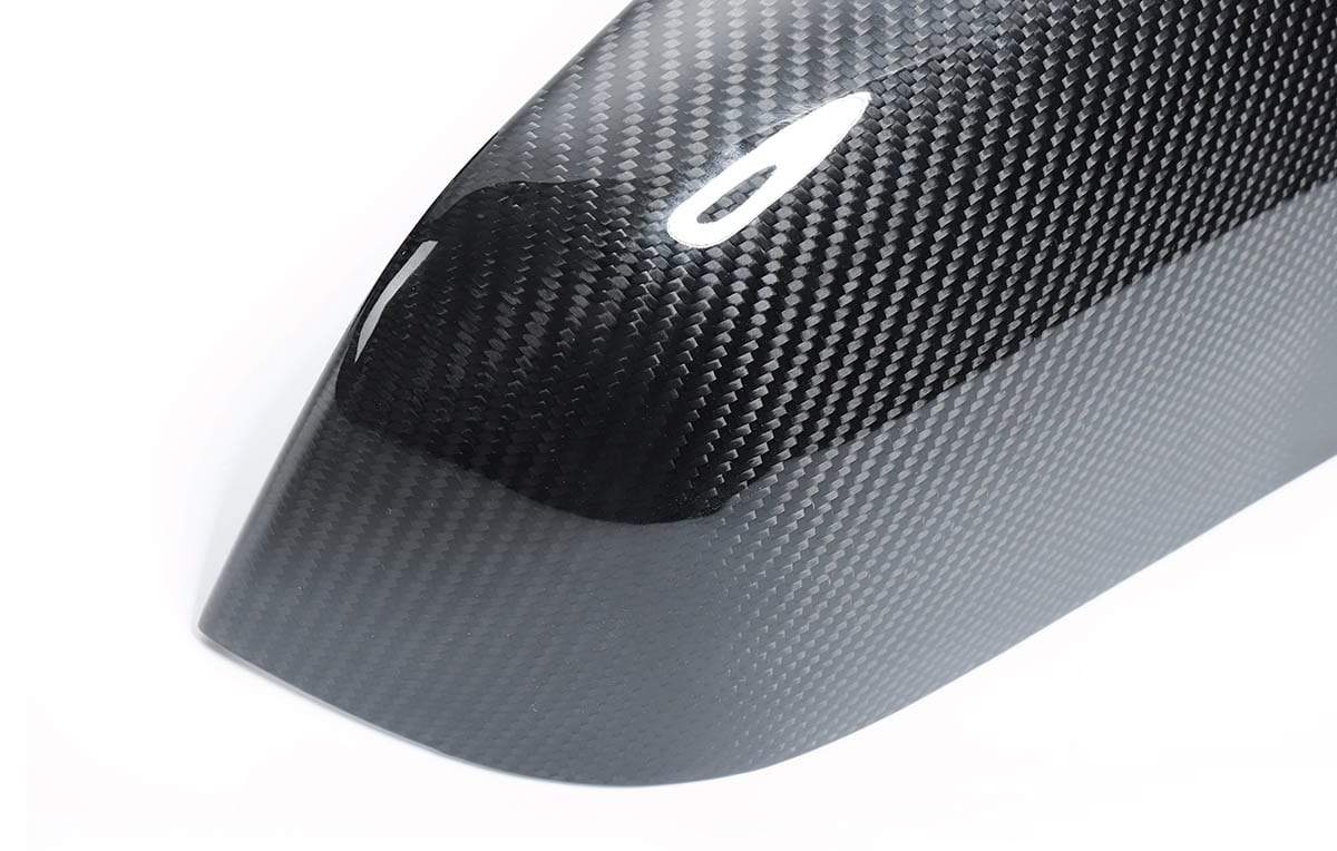 Genuine Carbon Fiber Side Mirror Covers For Tesla Model Y (Gloss) PREORDER - PimpMyEV
