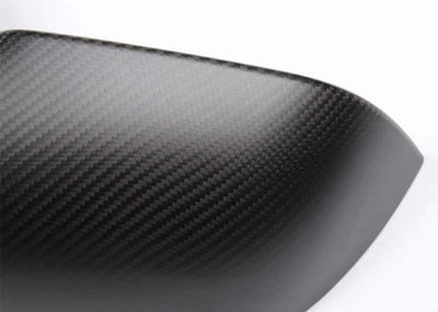 Genuine Carbon Fiber Side Mirror Covers For Tesla Model Y (Matte) - PimpMyEV