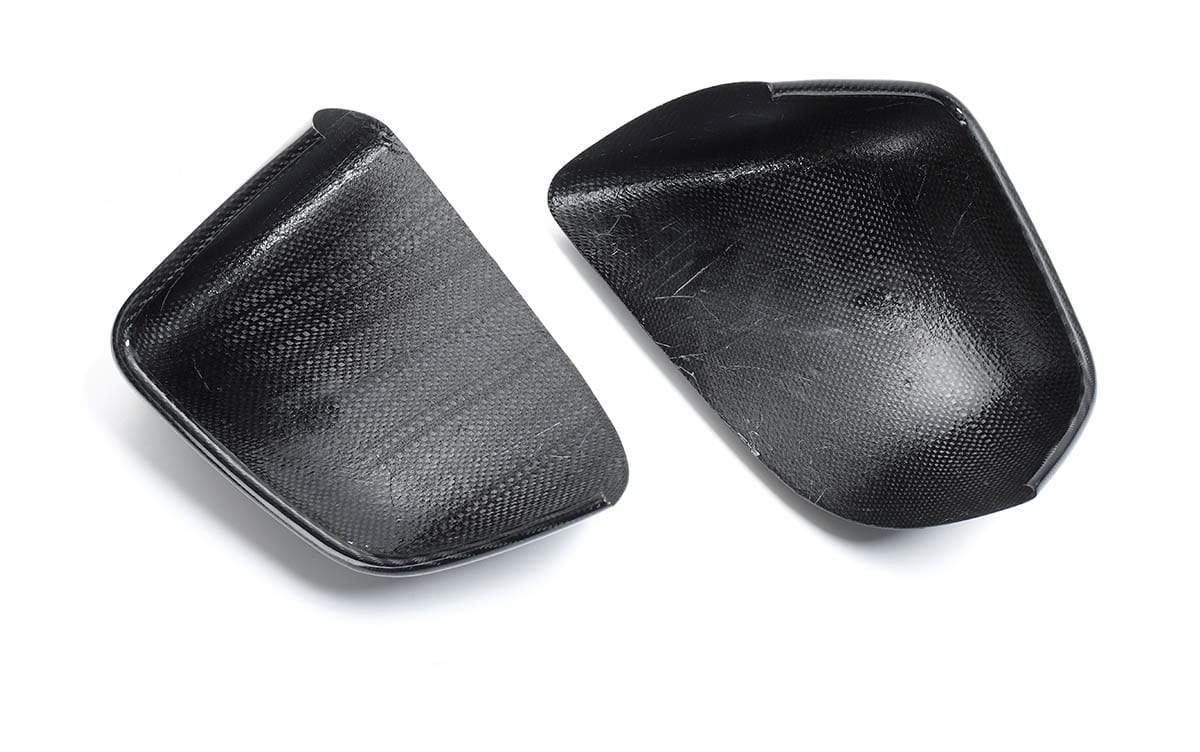 Genuine Forged Carbon Fiber Side Mirror Covers For Tesla Model Y (Gloss) PREORDER - PimpMyEV