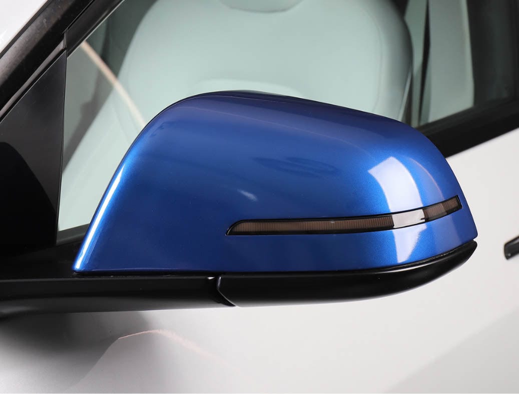 Nachrüstbare Ersatz-Seitenspiegelabdeckungen mit sequentiellen Blinkern  Repeater-Blinker für Tesla Model Y 2020-2023