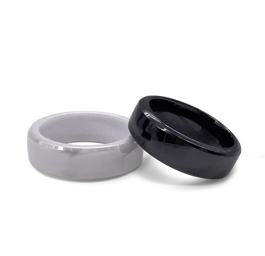 Accesorios de anillo inteligente Tesla: anillo de cerámica para modelo 3 y  modelo Y para reemplazar el llavero de la tarjeta. (8, Koa)
