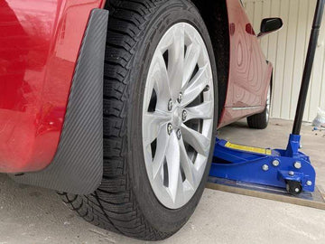 4pcs Mud Flaps / Splash Guards for Model S 2015-2021 - PimpMyEV