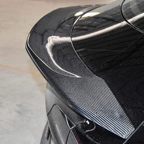 Genuine Carbon Fiber Curved Spoiler Model 3 (Gloss) - PimpMyEV