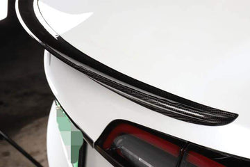 Genuine Carbon Fiber Performance Wing Spoiler Model 3 (Gloss) - PimpMyEV