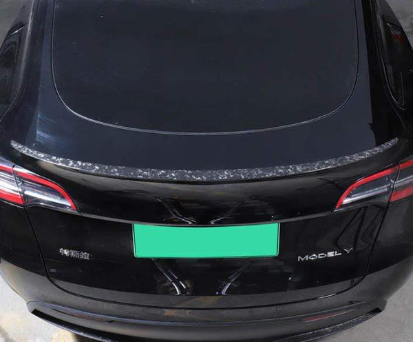 Tesla Model Y Hinterer Kofferraum Carbon Fiber Spoiler