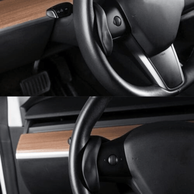 Auto Pilot Driving Steering Wheel Counterweight For Tesla Model X 2015-2023 - PimpMyEV