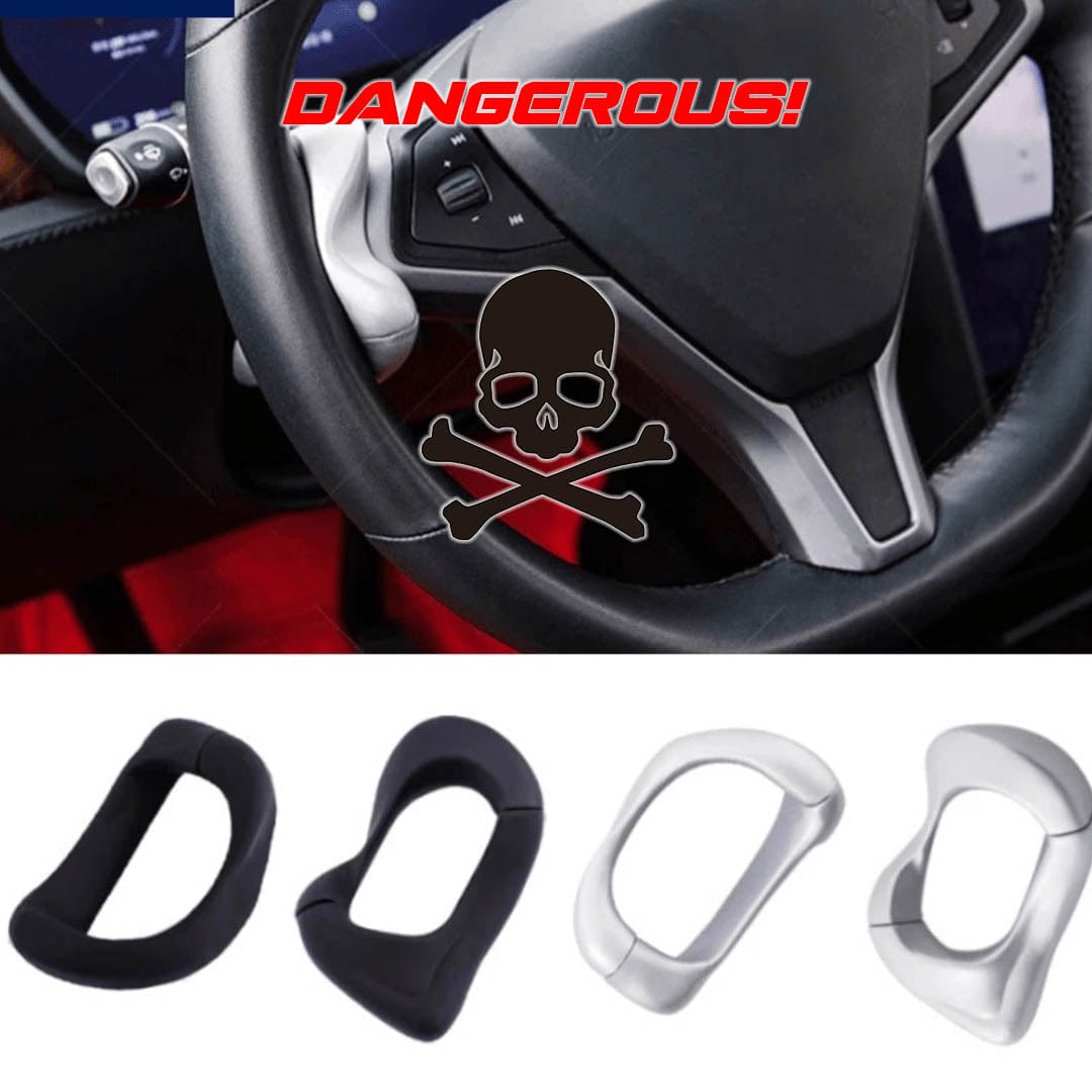 Auto Pilot Driving Steering Wheel Counterweight For Tesla Model Y 2020-2023 - PimpMyEV