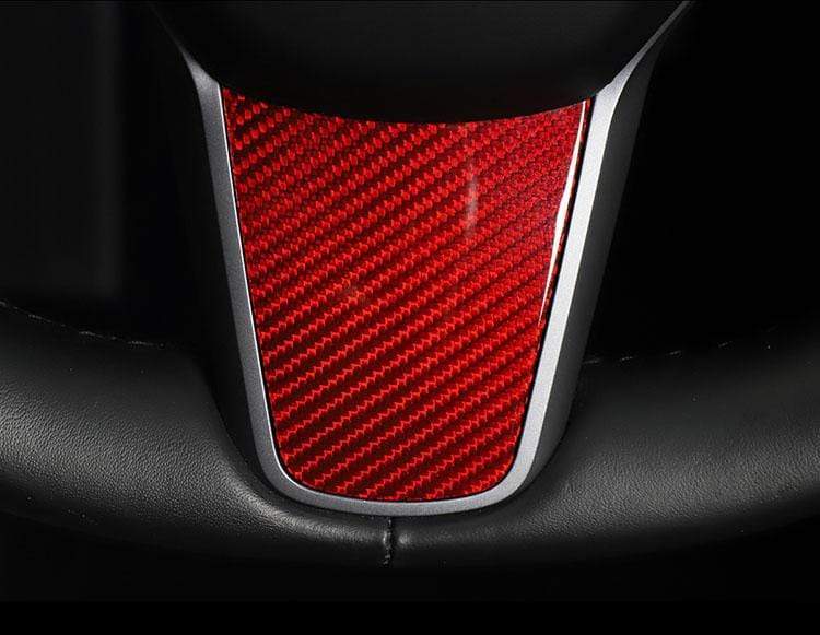 Dashboard Panel Trim Cover Real Carbon Fiber Car Sticker Decal Compatible  with Alfa Romeo Giulia Accessories (Red) : : Car & Motorbike