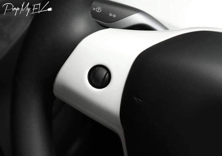 ABS Steering Wheel Fascia for Tesla Model Y (2 colors) - PimpMyEV