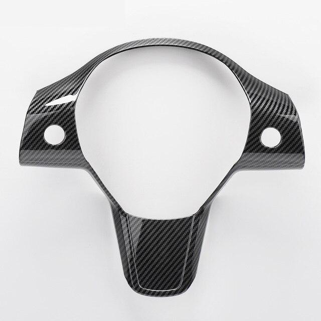 Carbon Fiber Style Steering Wheel Fascia for Tesla Model 3 - PimpMyEV