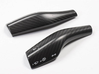 Genuine Carbon Fiber Wiper and Driving Shift Switch Covers for Model 3 (3 options) - PimpMyEV