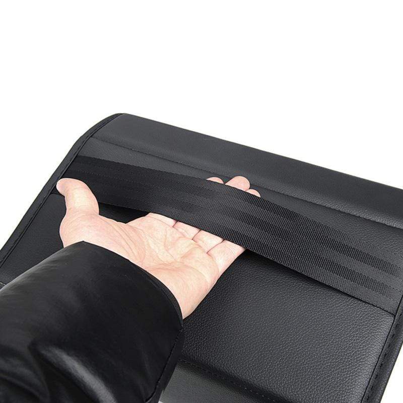 Vegan Leather Passenger Seat Storage Box For Tesla Model Y 2021-2023