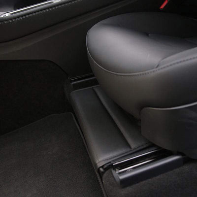 Vegan Leather Under Seat Storage Box for Model Y - PimpMyEV