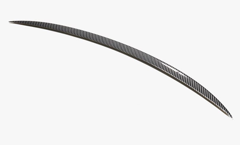 Carbon Fiber Style Rear Windshield Trim For Tesla Model 3 2017-2022 - PimpMyEV