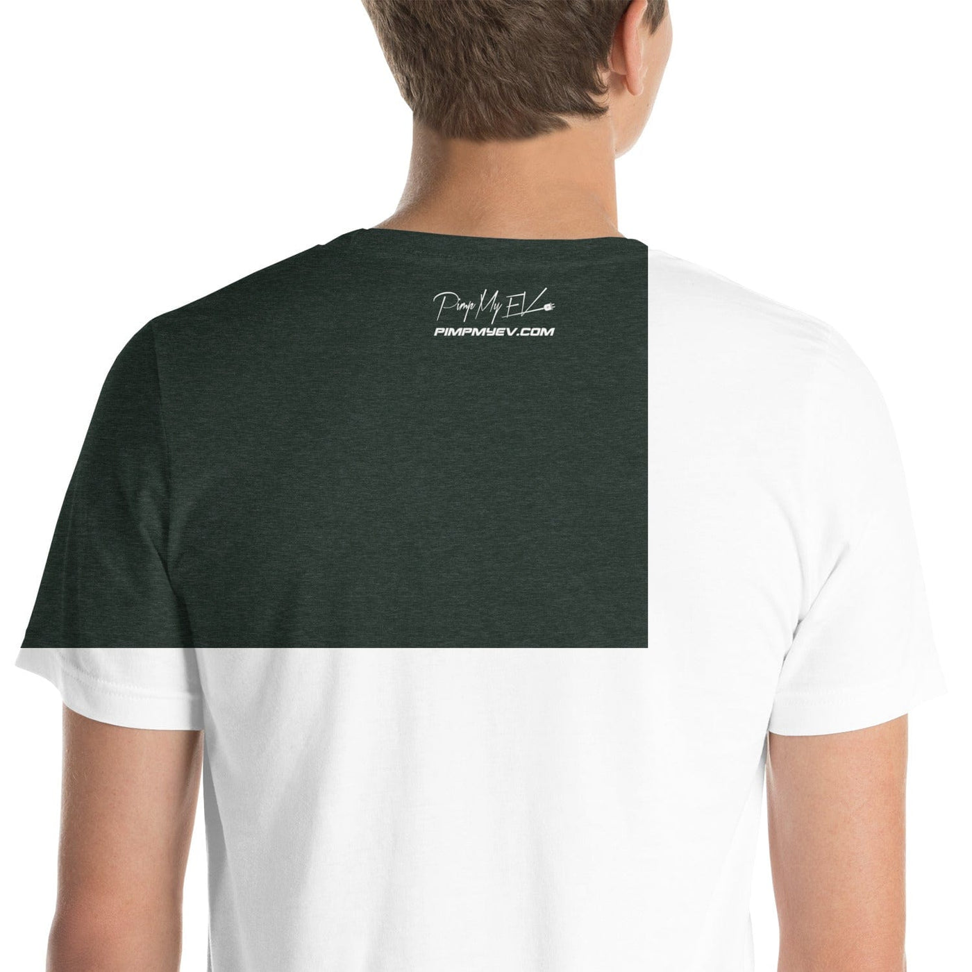 T35L4 Bold Short Sleeve Unisex t-shirt For Tesla Enthusiasts - PimpMyEV