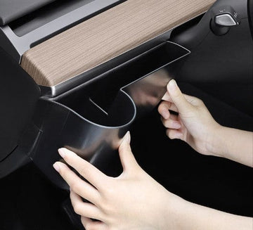 Dashboard Cup Holder & Storage Box (LHD) For Tesla Model Y 2020-2023 - PimpMyEV