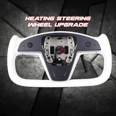 Heating Function Add On Upgrade For Tesla MODEL S / X PLAID Steering Wheels - PimpMyEV