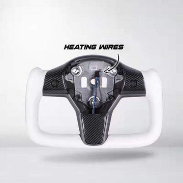 Heating Function Add On Upgrade For Yoke Steering Wheels - PimpMyEV